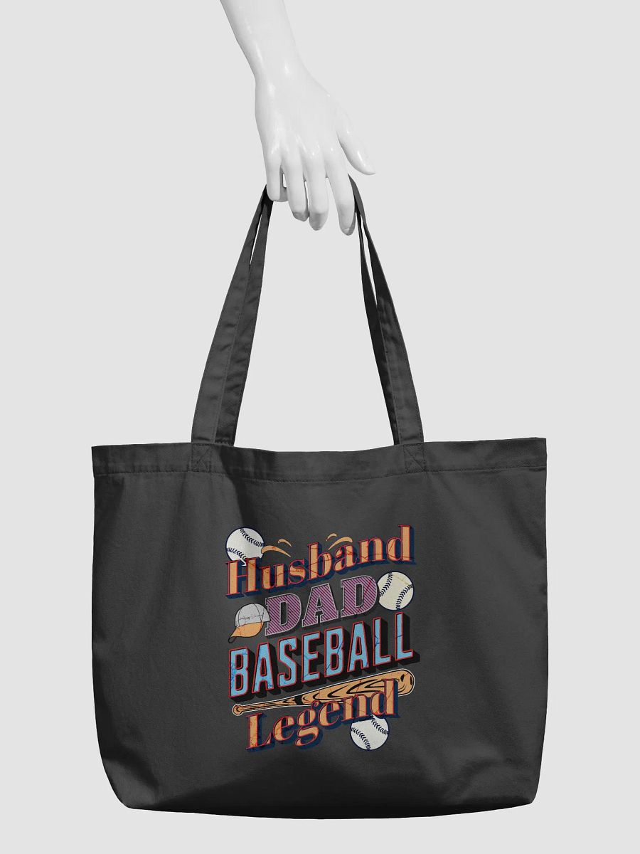 Husband Dad Baseball Legend Eco Tote product image (6)