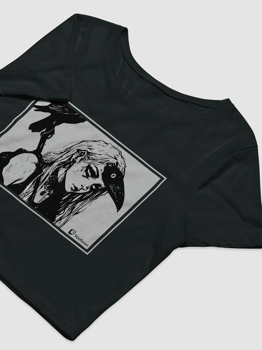 Black Raven Girl Crop Top product image (5)