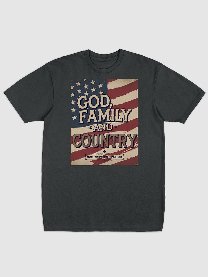 Patriotic Raising Flag Tee product image (2)