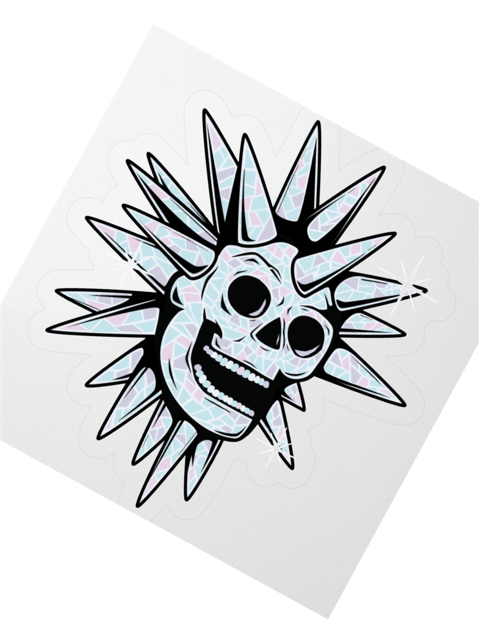 Disco Skull Sticker product image (4)