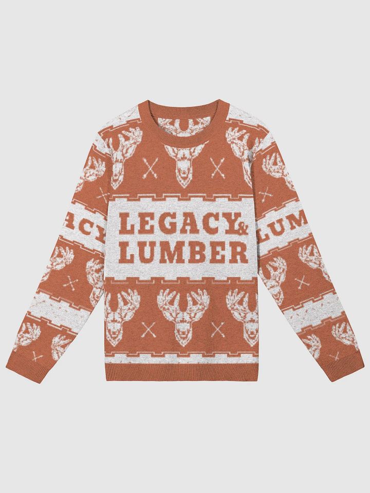 Fugly Xmas Sweater - Orange product image (1)