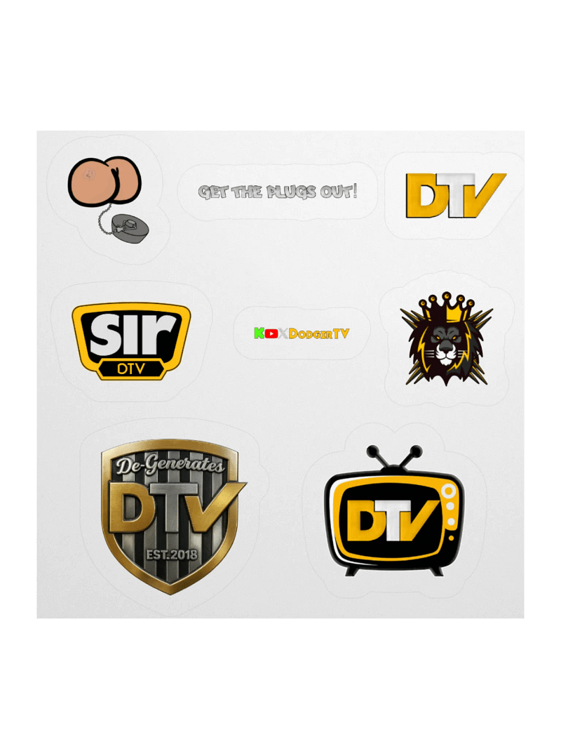 DTV Sticker Collection