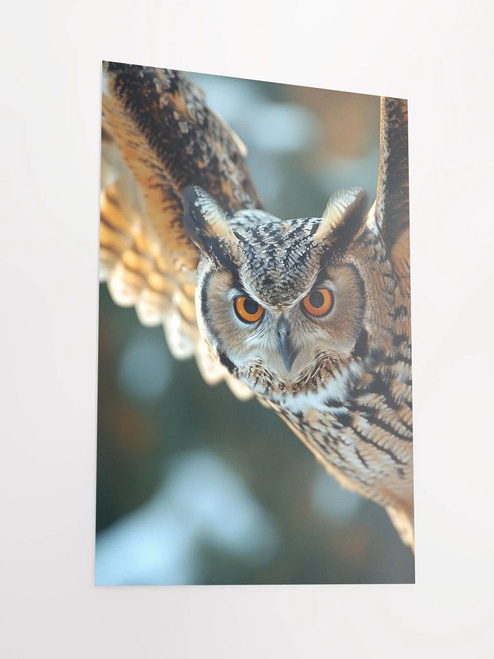 Owl in Flight: Intense Hunting Close-Up product image (6)