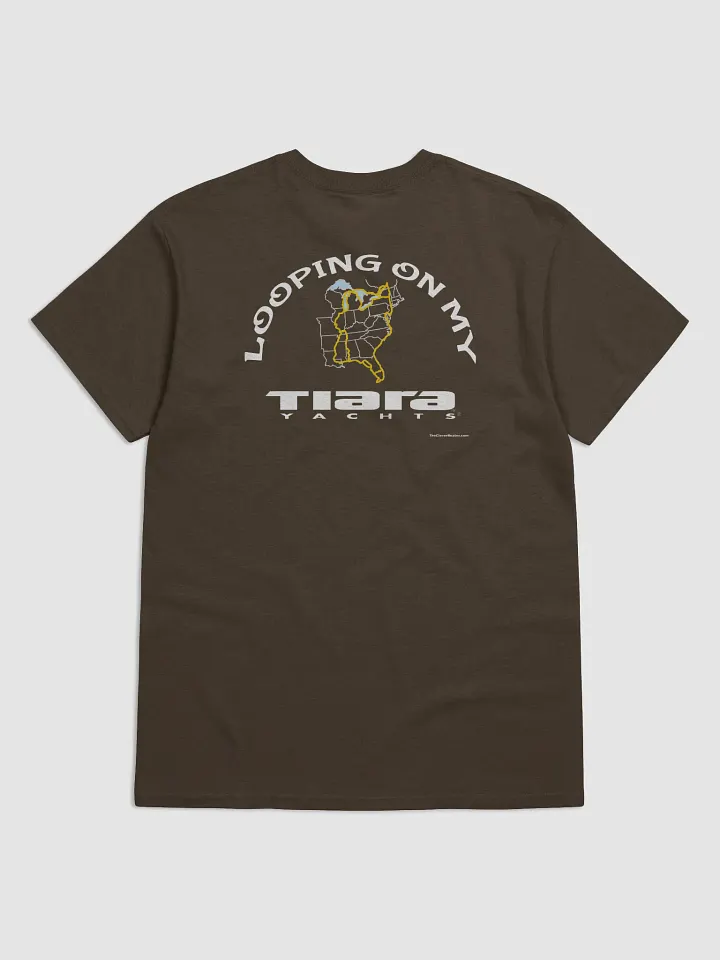 Looping On My Tiara - T-Shirt - Dark Shirt w/White Logo product image (1)