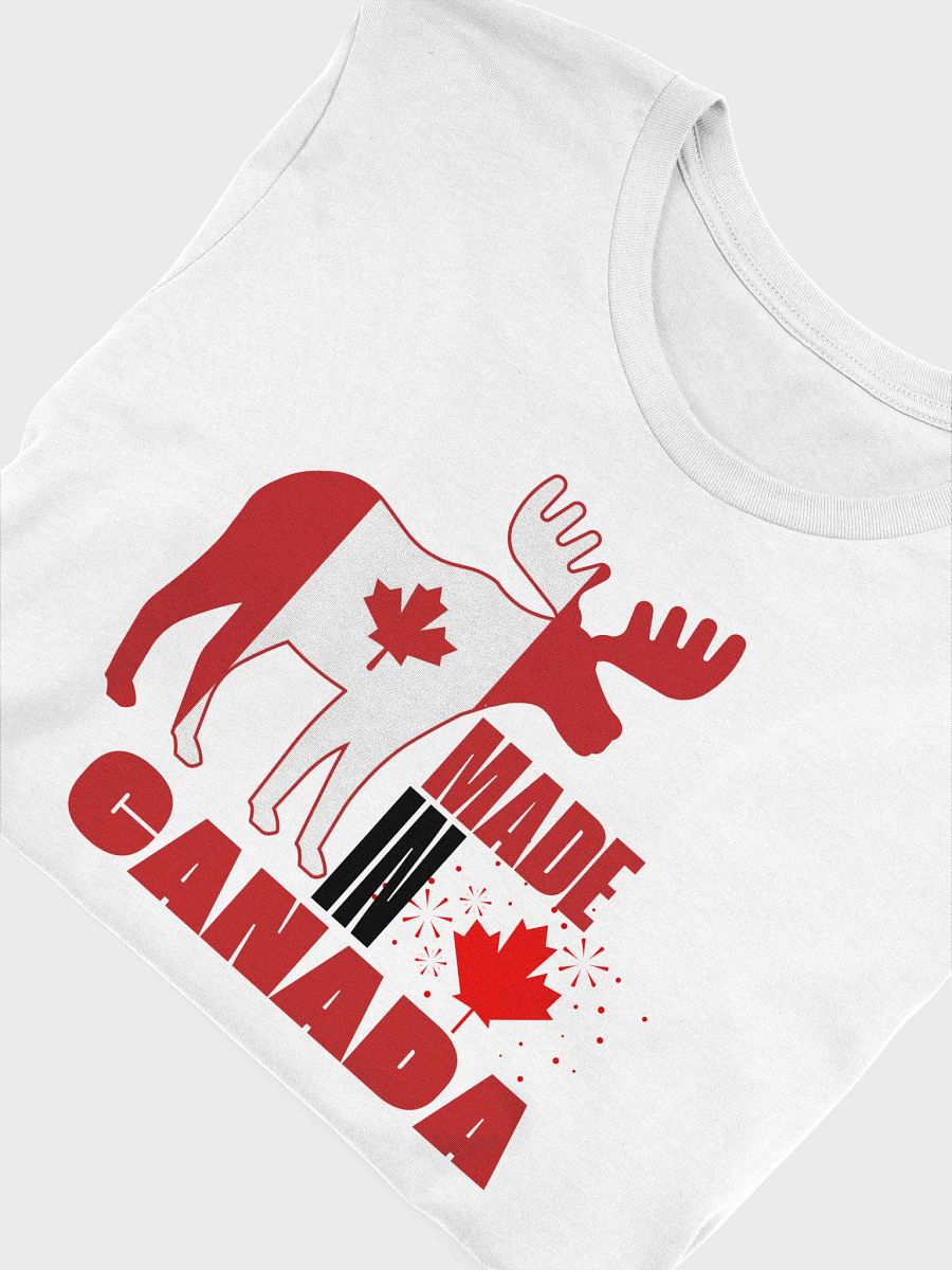 Canadian Moose Flag T-Shirt product image (4)