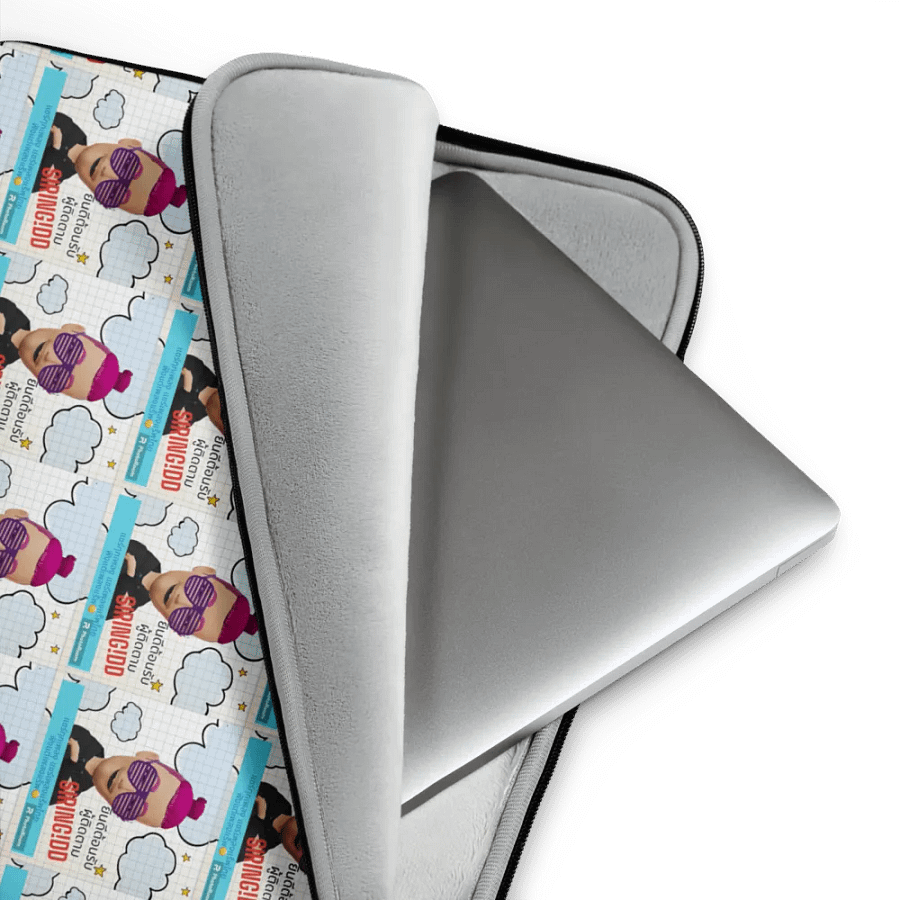 Funky Cartoon Laptop Sleeve product image (4)