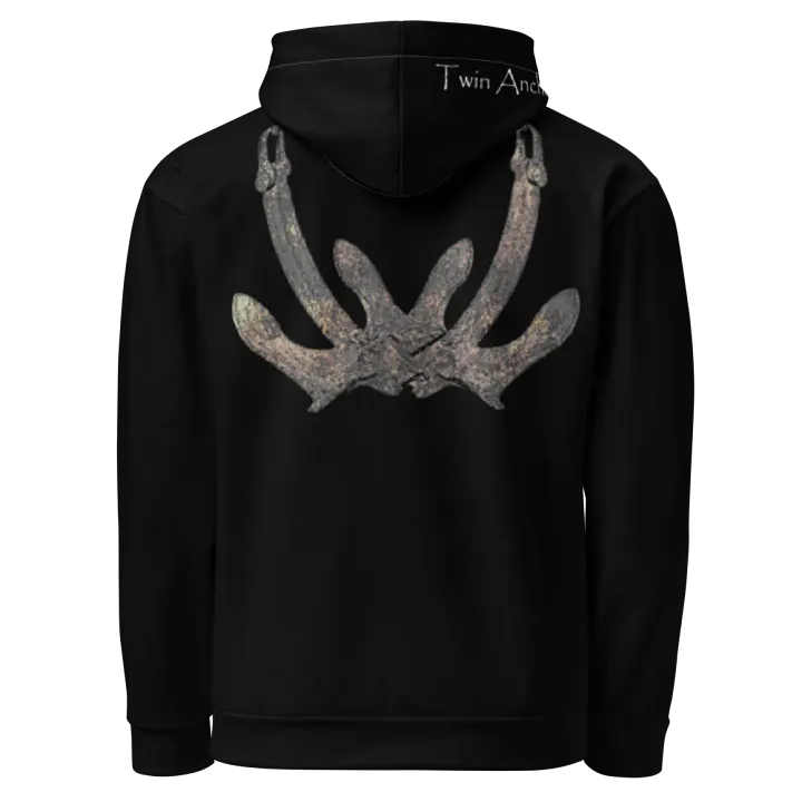 Black Anchor Hoodie product image (1)
