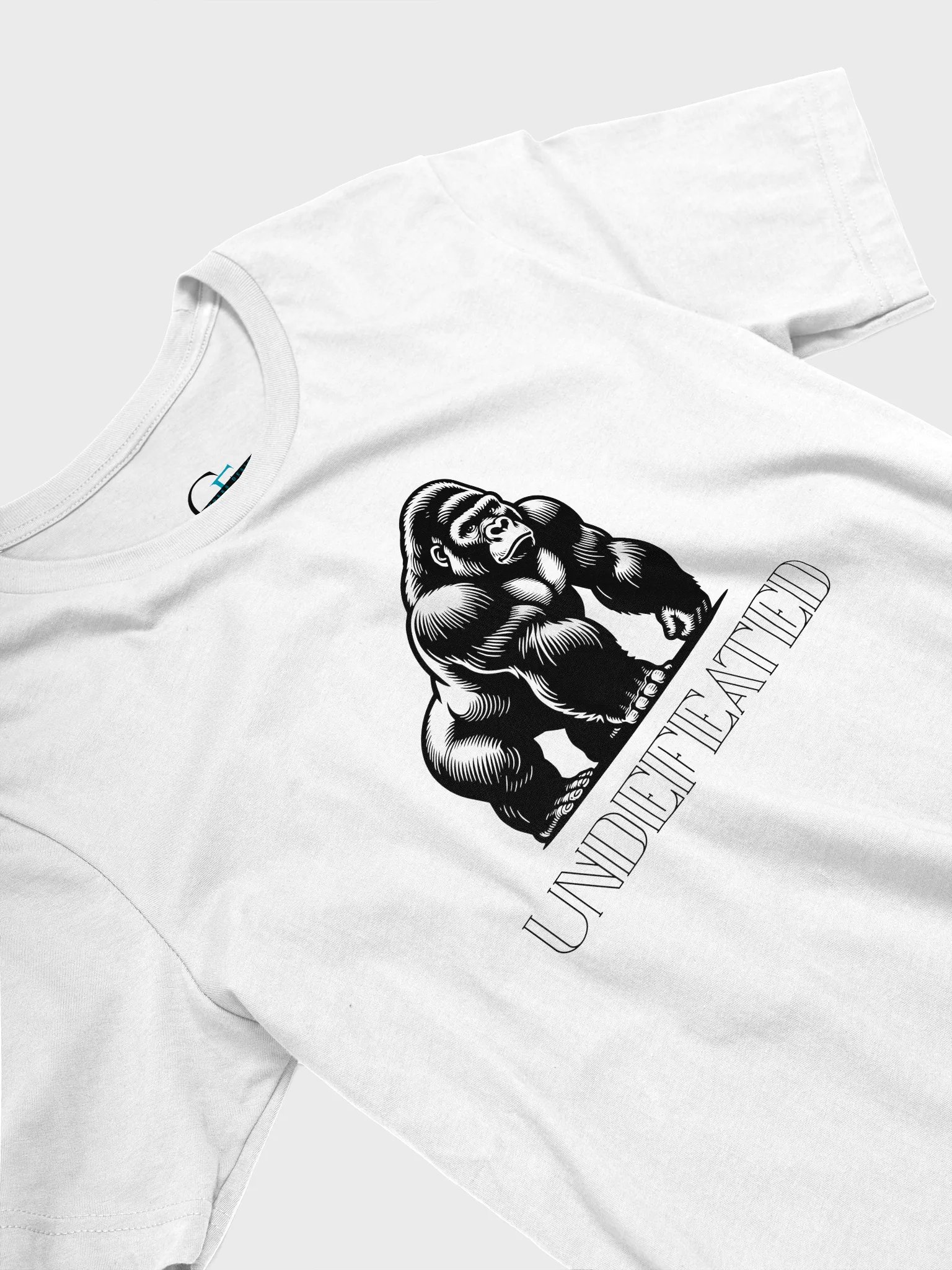 Undefeated Gorilla Tee | Bella + Canvas Unisex Shirt – Bold Power & Alpha Energy product image (19)