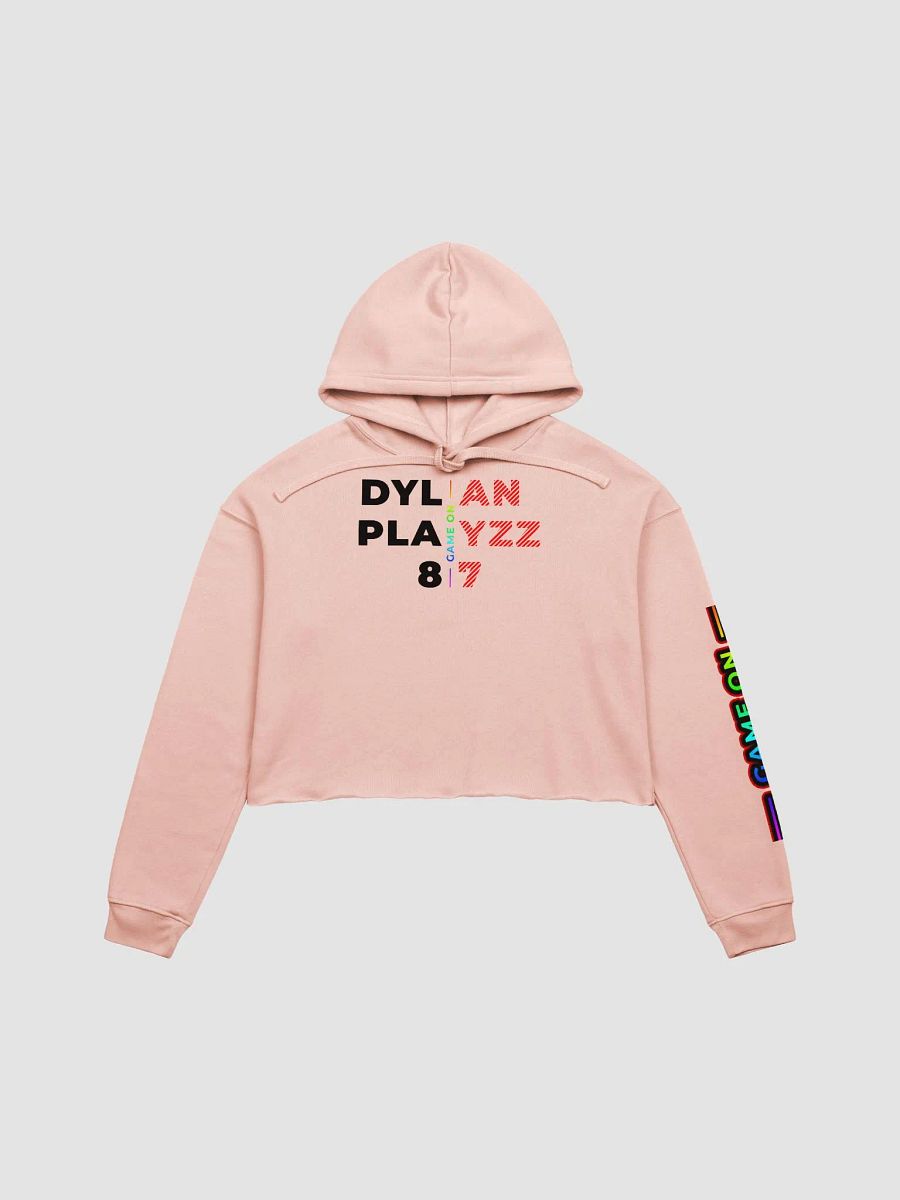 Game on Crop top hoodie product image (2)