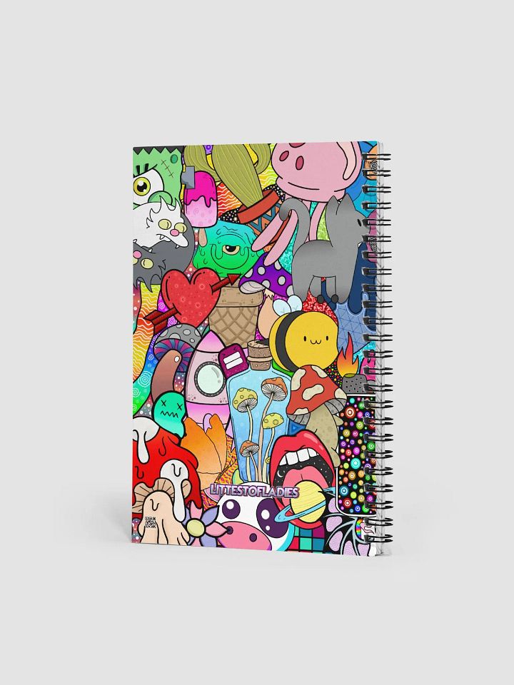 Trippy Collage Notebook product image (2)