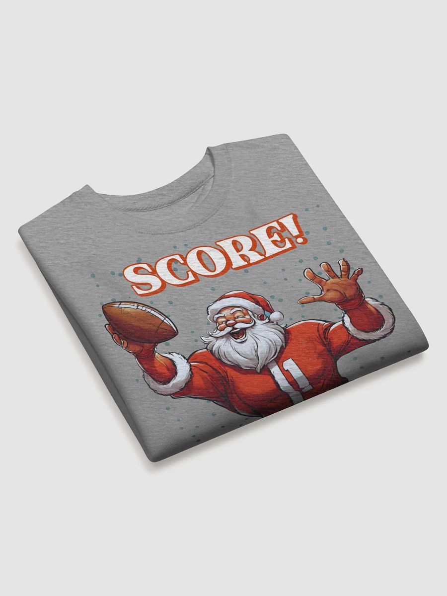 Football Playing Santa Claus Sweatshirt product image (21)