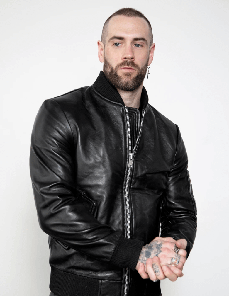 Luca Leather Bomber [MENS] product image (9)