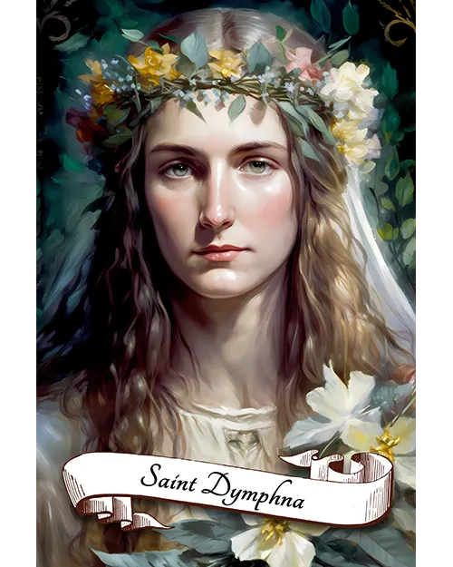 Saint Dymphna Poster product image (1)