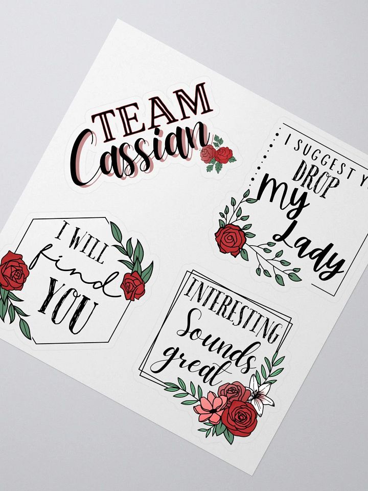 Team Cassian Sticker Bundle product image (2)