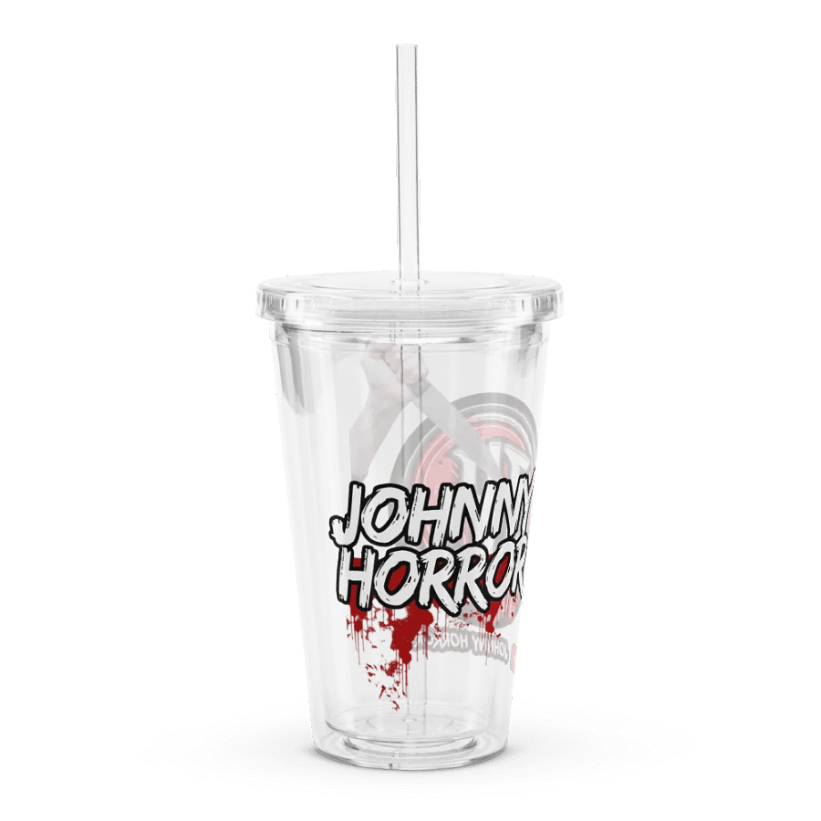JH Double Wall Clear Plastic Tumbler (16 oz) product image (3)