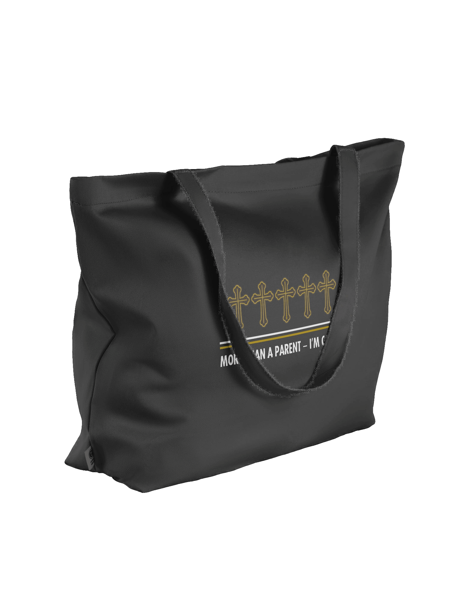 More Than A Parent - I Am Called | Christian Parents Organic Tote Bag | Faith-Based Gift for Christian parents product image (3)