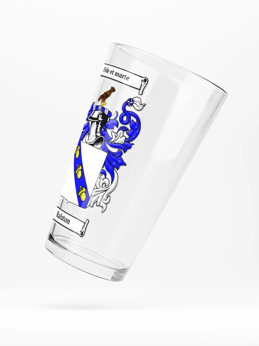 Ralston Family Crest - Shaker Pint Glass product image (5)