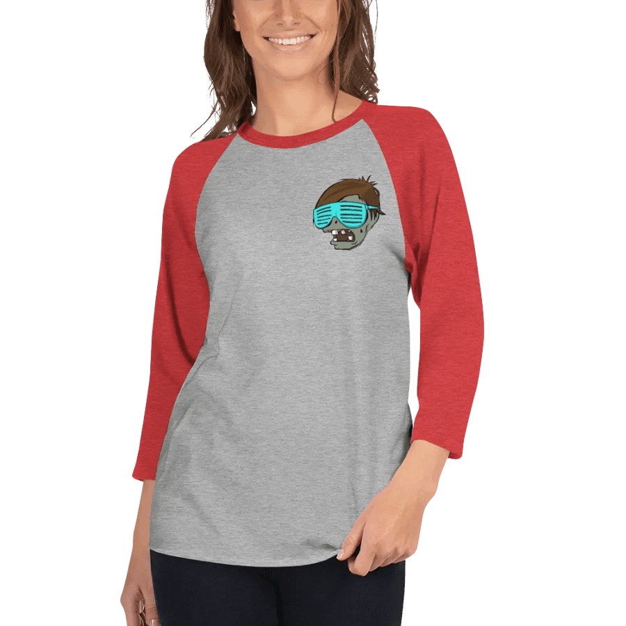 VastLaber Baseball T-Shirt (Red) product image (4)