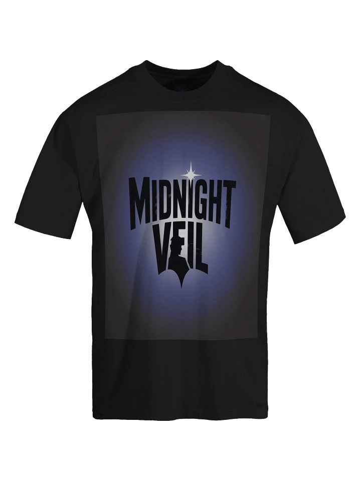 Midnight Veil Designs Logo Oversized Faded T-Shirt product image (1)