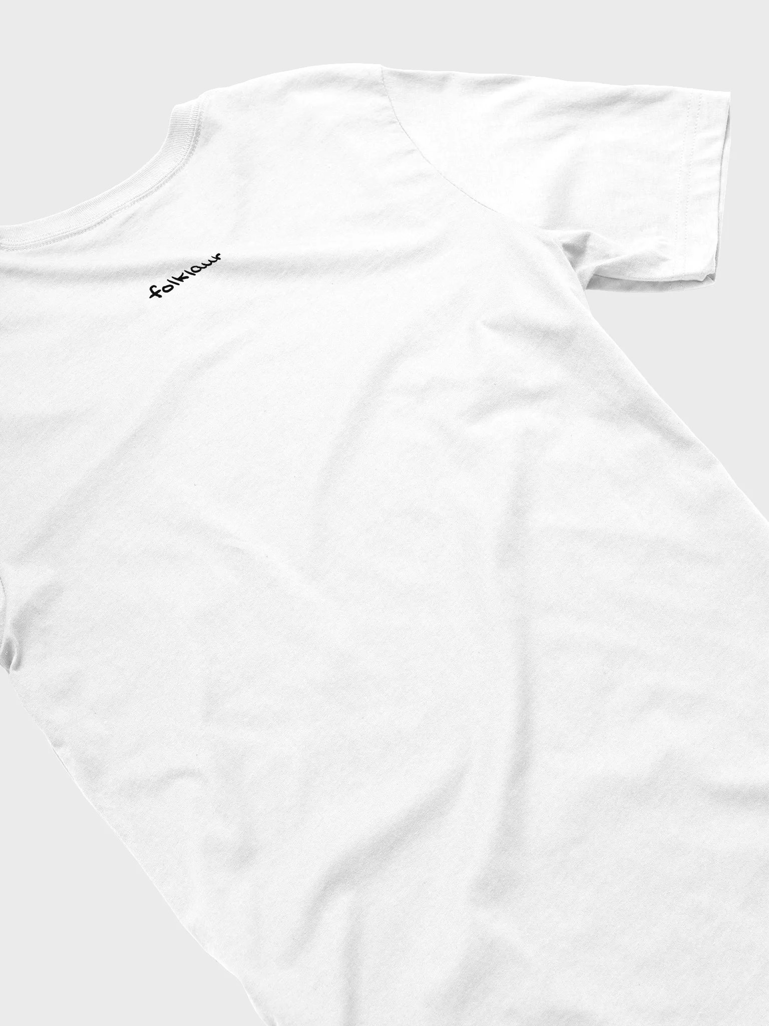 the folklaur tee in white product image (4)