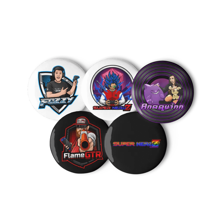 NerdZ Badge Set product image (11)