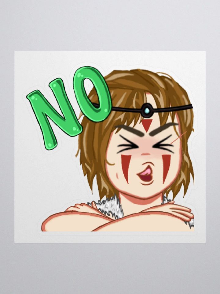No Emote Sticker product image (1)
