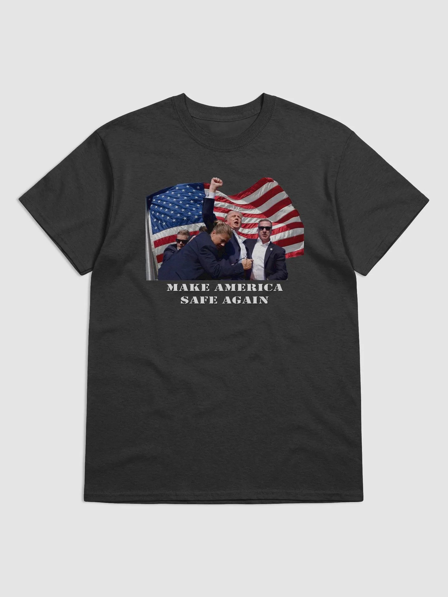 Trump 2024 Make America Safe Again Unisex T-Shirt product image (10)