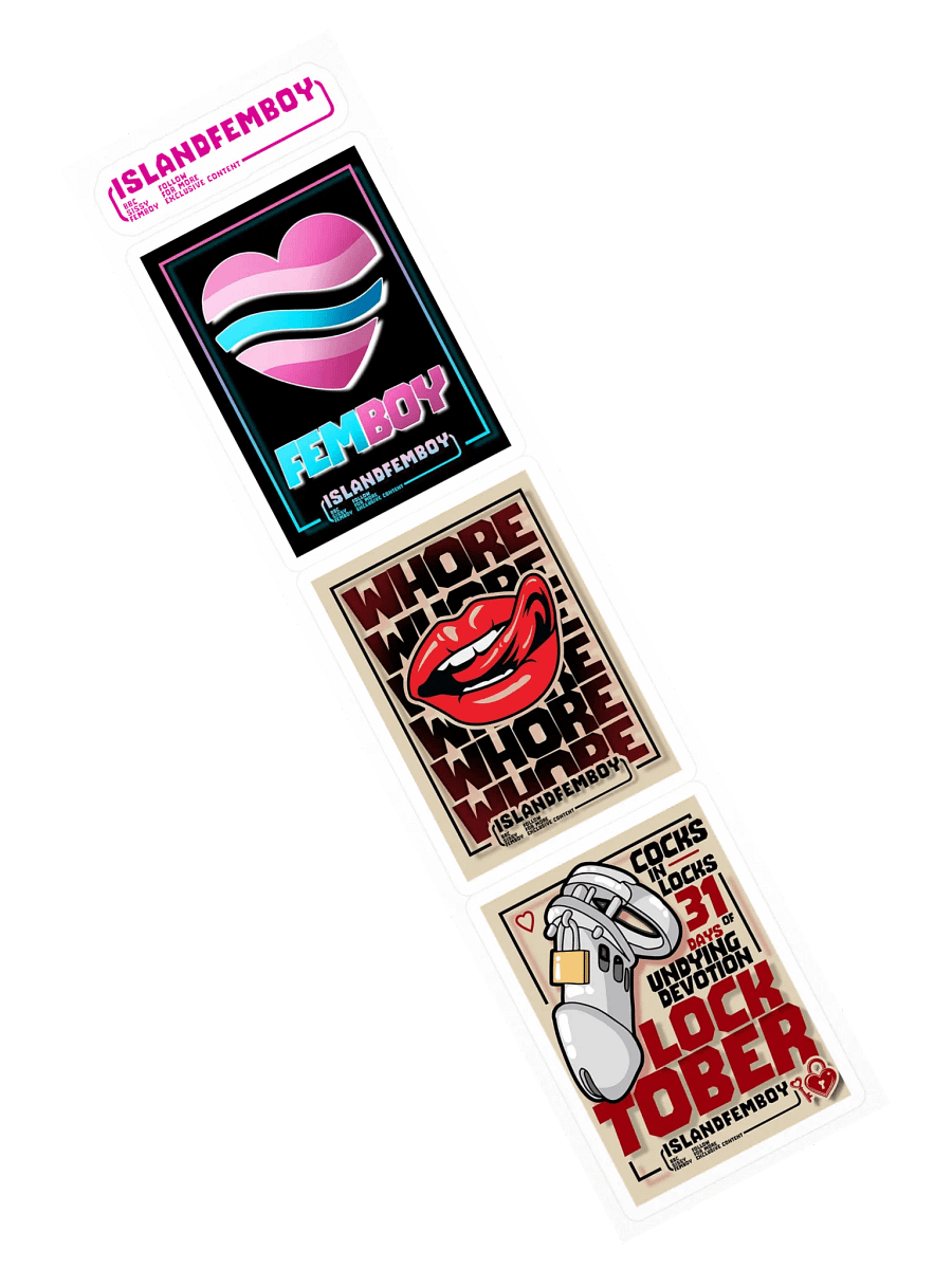 ISLANDFEMBOY : Sissy Sticker Pack : Femboy : Twink product image (3)