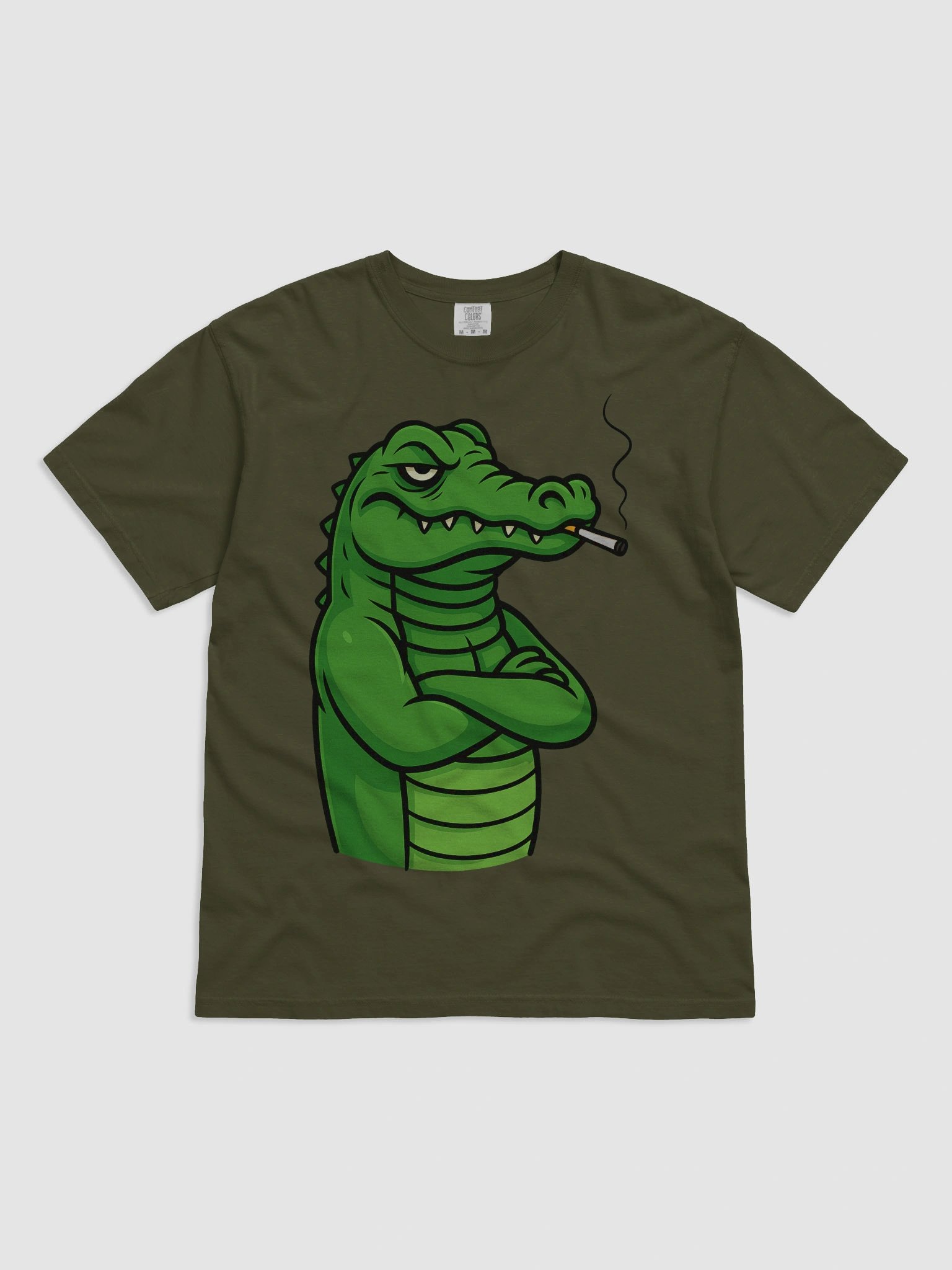 Smoking Gator Shirt product image (81)