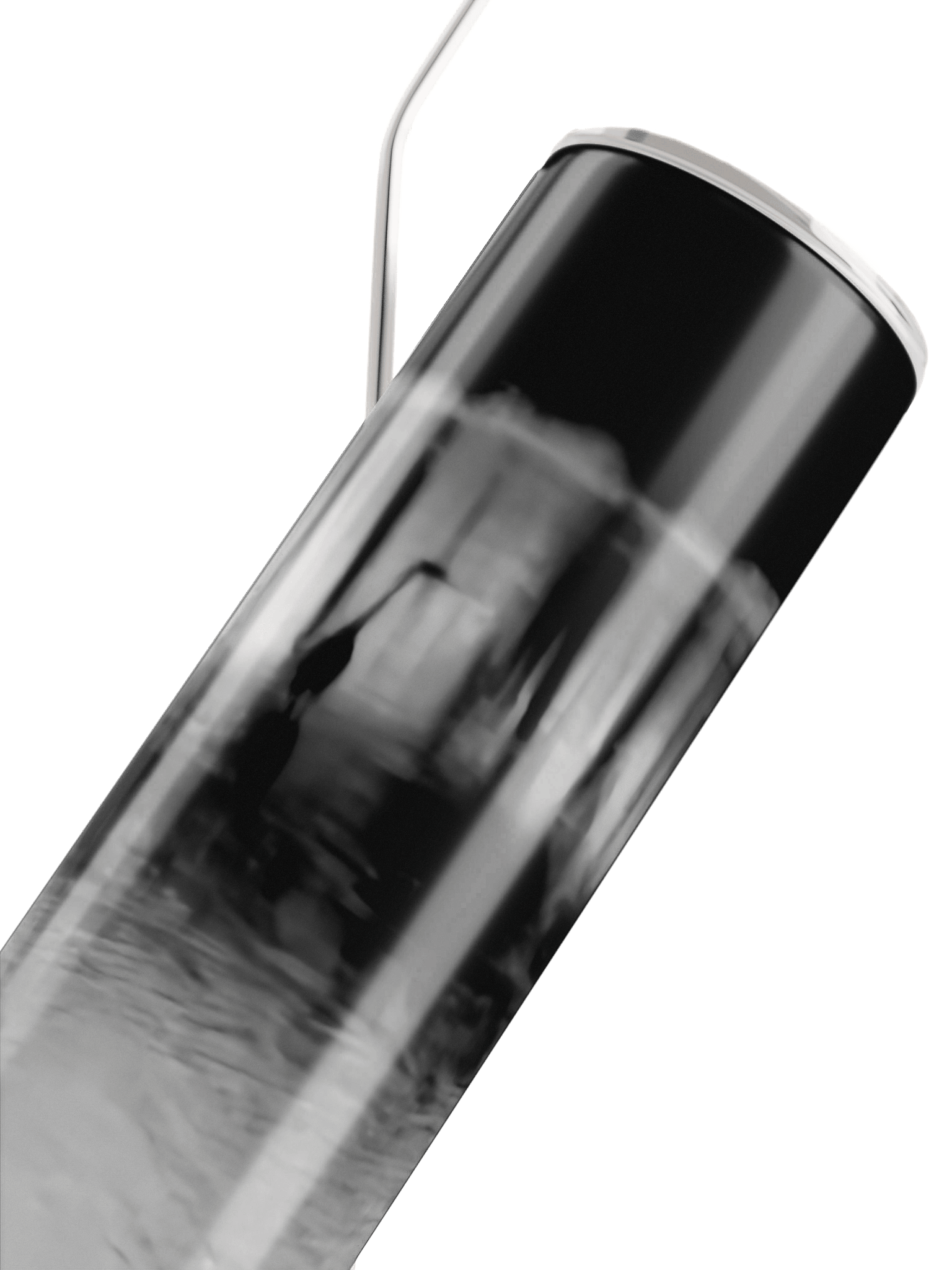 Blue Heron Black and White Stainless Steel Tumbler product image (4)