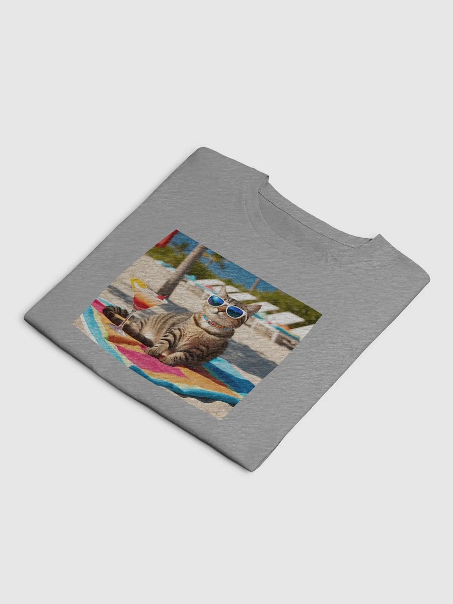 Tropical Cat Vibes Crop Top product image (25)