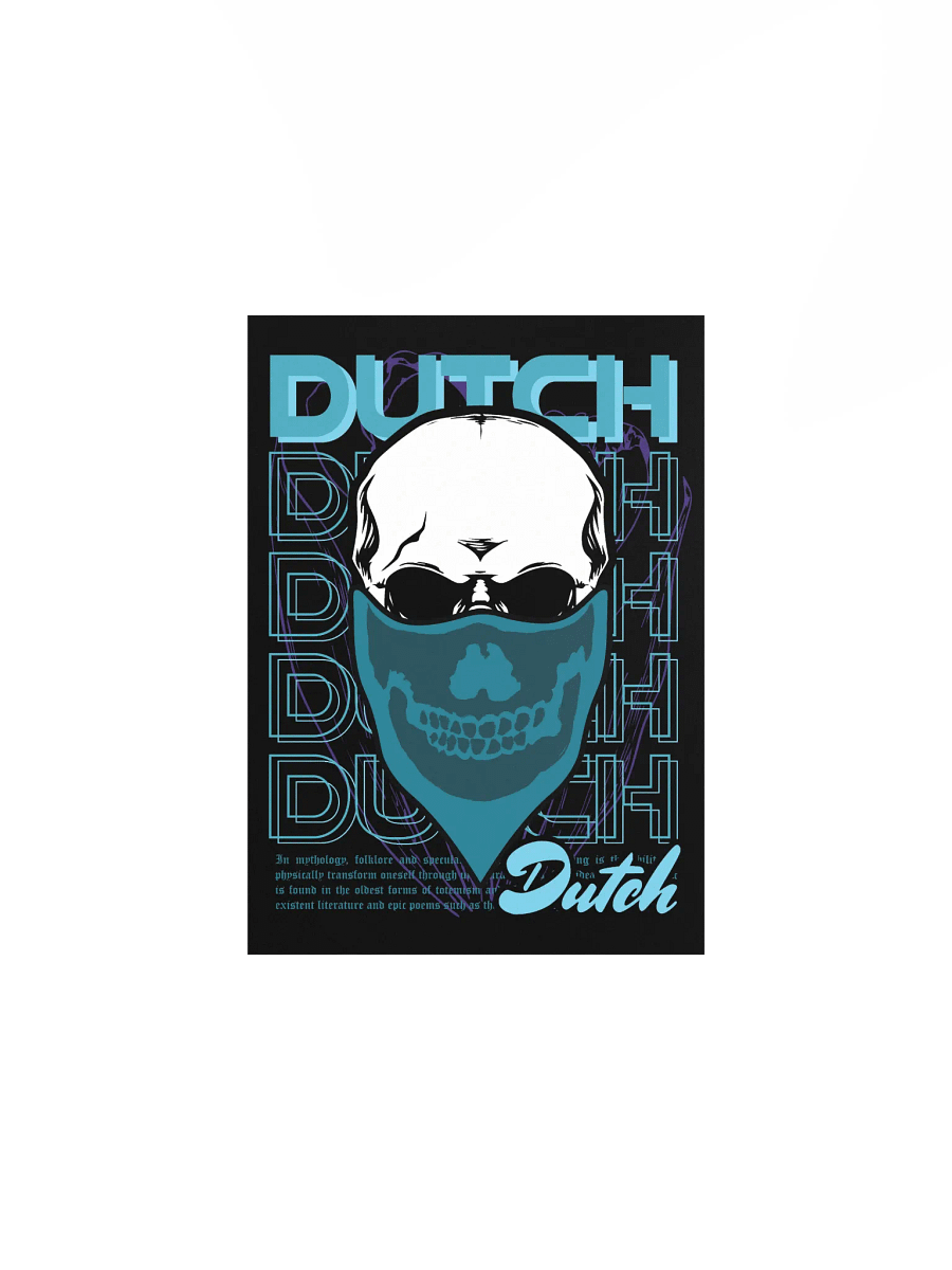 Dutch Bandana Skull Poster product image (3)