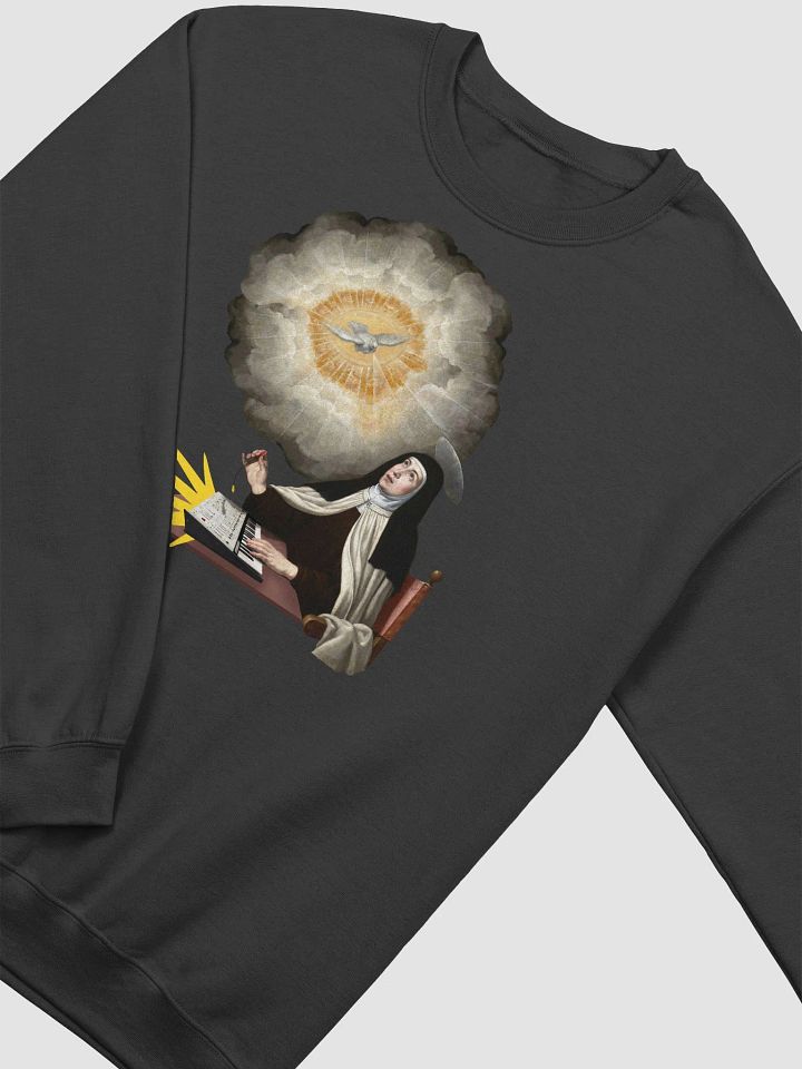 Santa Teresa de Odyssey by Frank Fonik (ARP Odyssey), Techno EDM Classic Crewneck Sweatshirt product image (1)