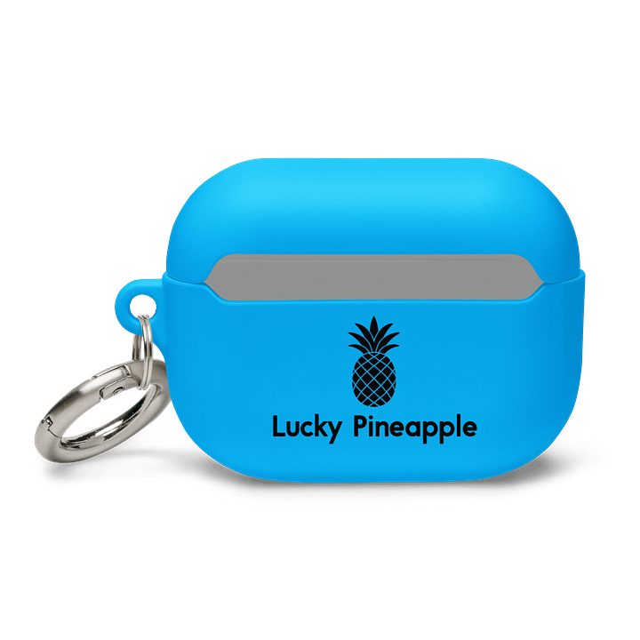 Lucky Pineapple Films Logo Bright Blue AirPods® Case product image (2)