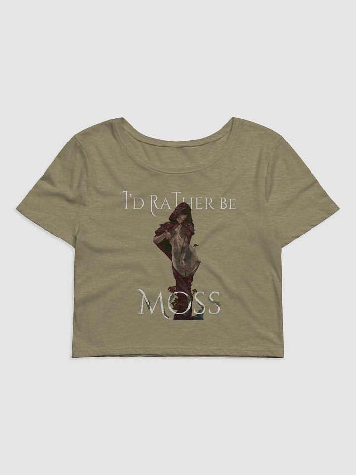 I'd rather be MOSS | Crop T-Shirt product image (9)