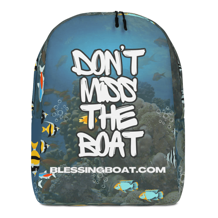 Don't Miss The Boat Backpack product image (1)