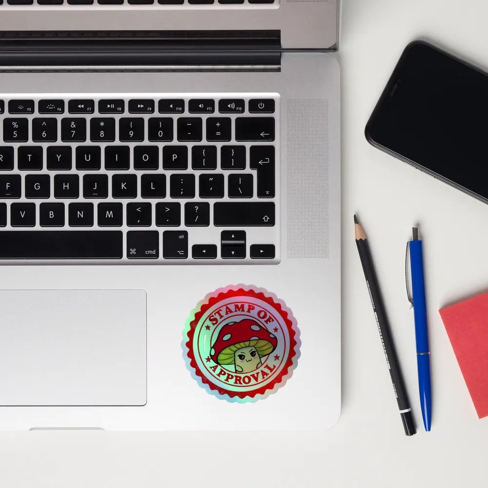 Mushroom Stamp Sticker product image (12)