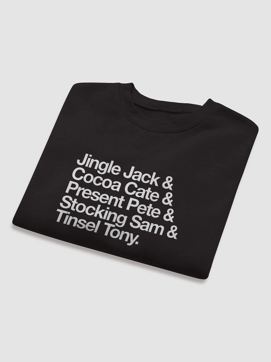 The Naughty List Names Crop Crew Neck product image (2)