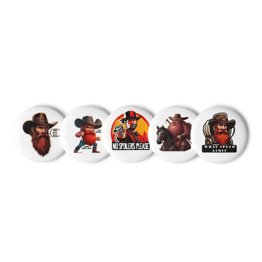 Gaming Memories Pin Set - Red Dead Redemption product image (1)
