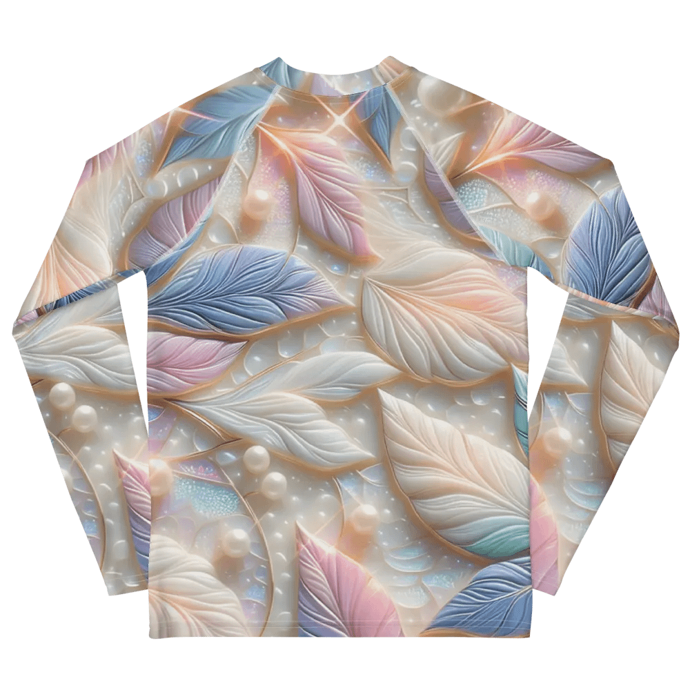 Dreamy Feathers Youth Rash Guard product image (6)