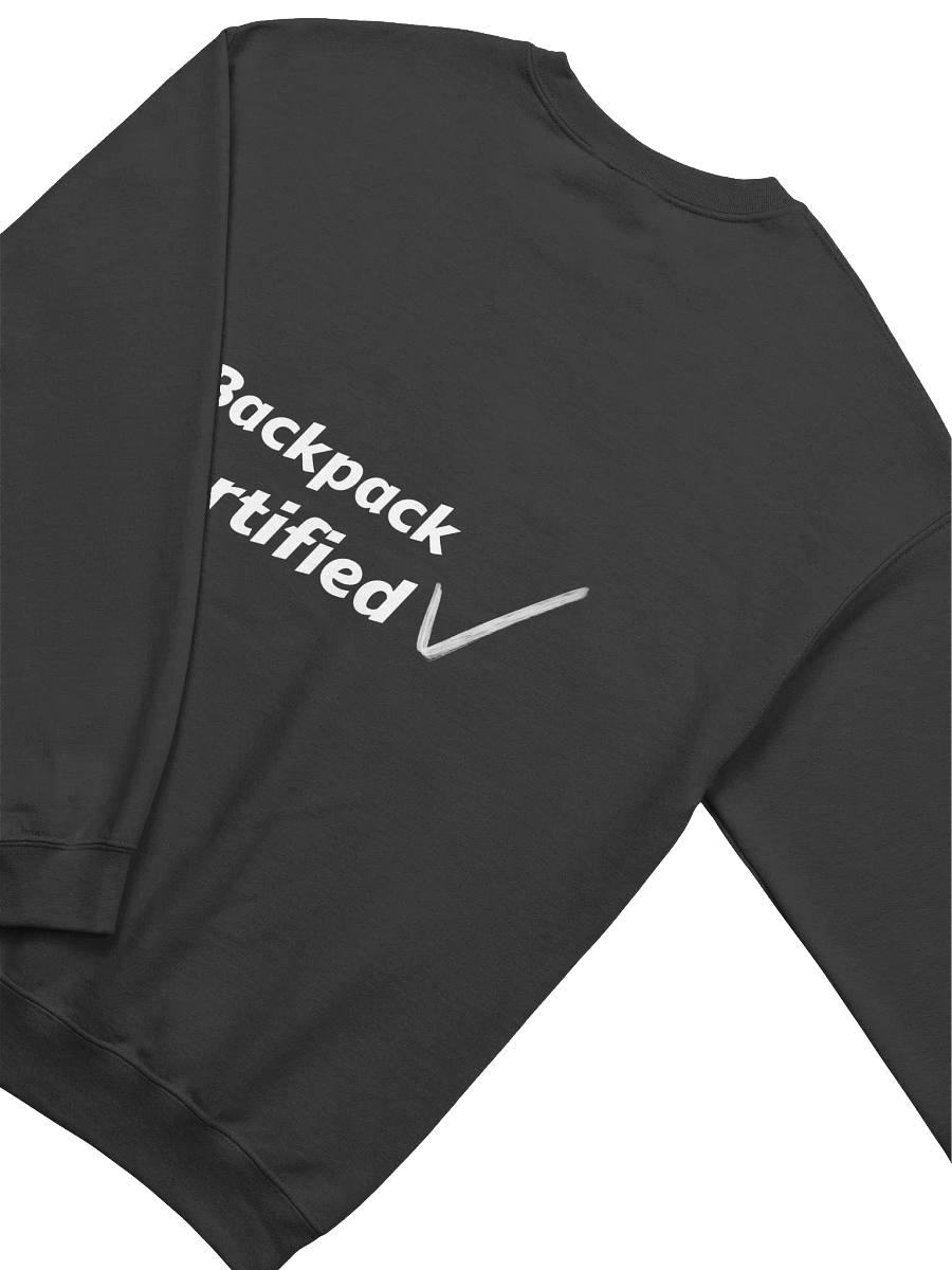 Backpack Certified Sweater Black product image (4)