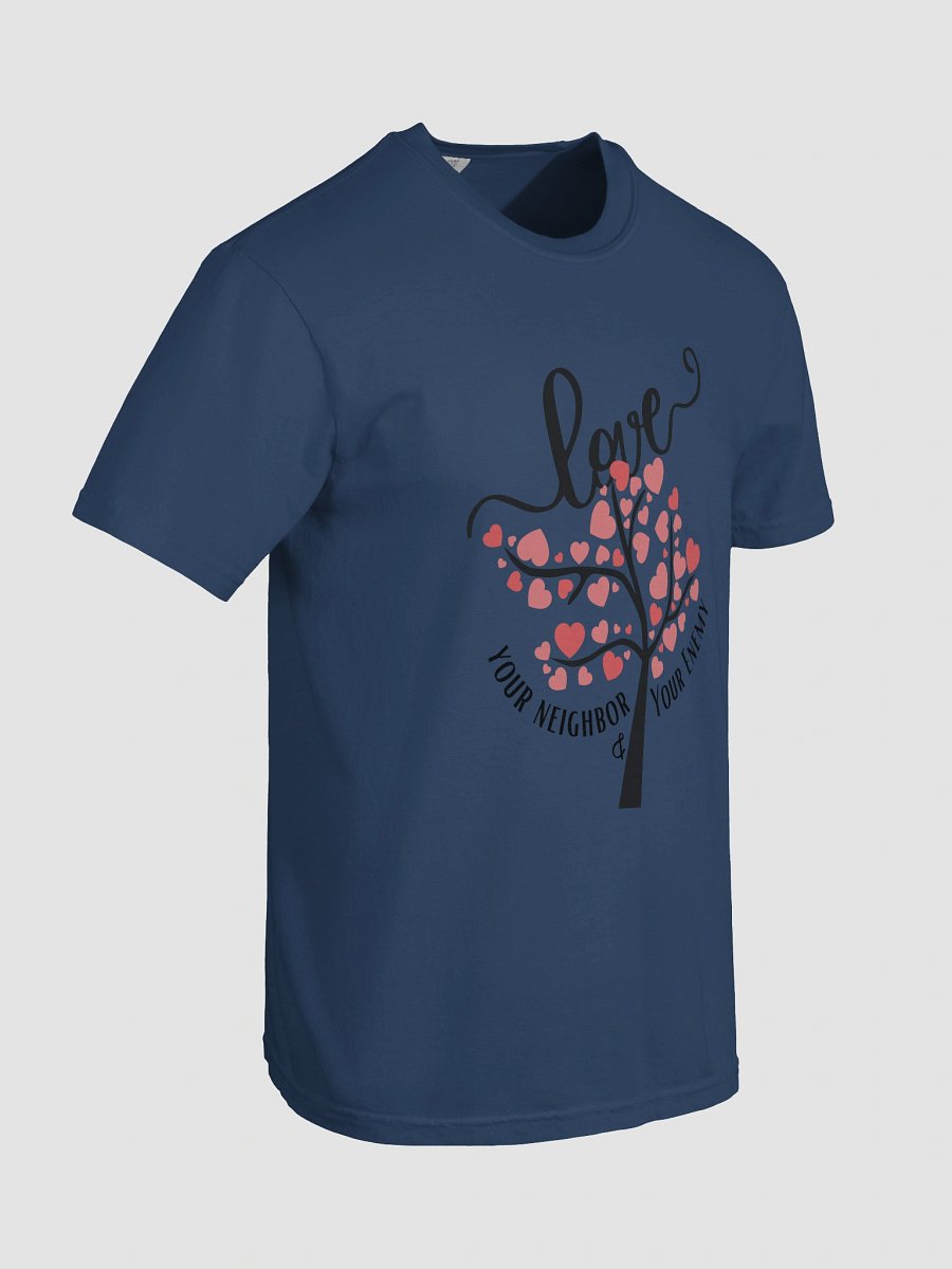 Love Your Neighbor and Your Enemy Heavyweight T-Shirt product image (8)