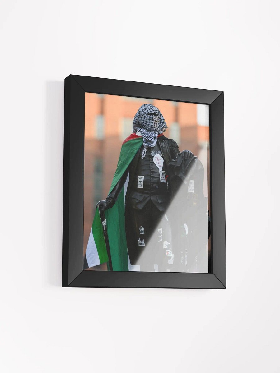 George Washington Statue with Keffiyah (framed) product image (2)