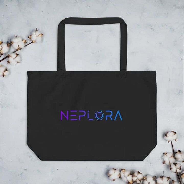 Neplora Organic Canvas Statement Tote product image (1)