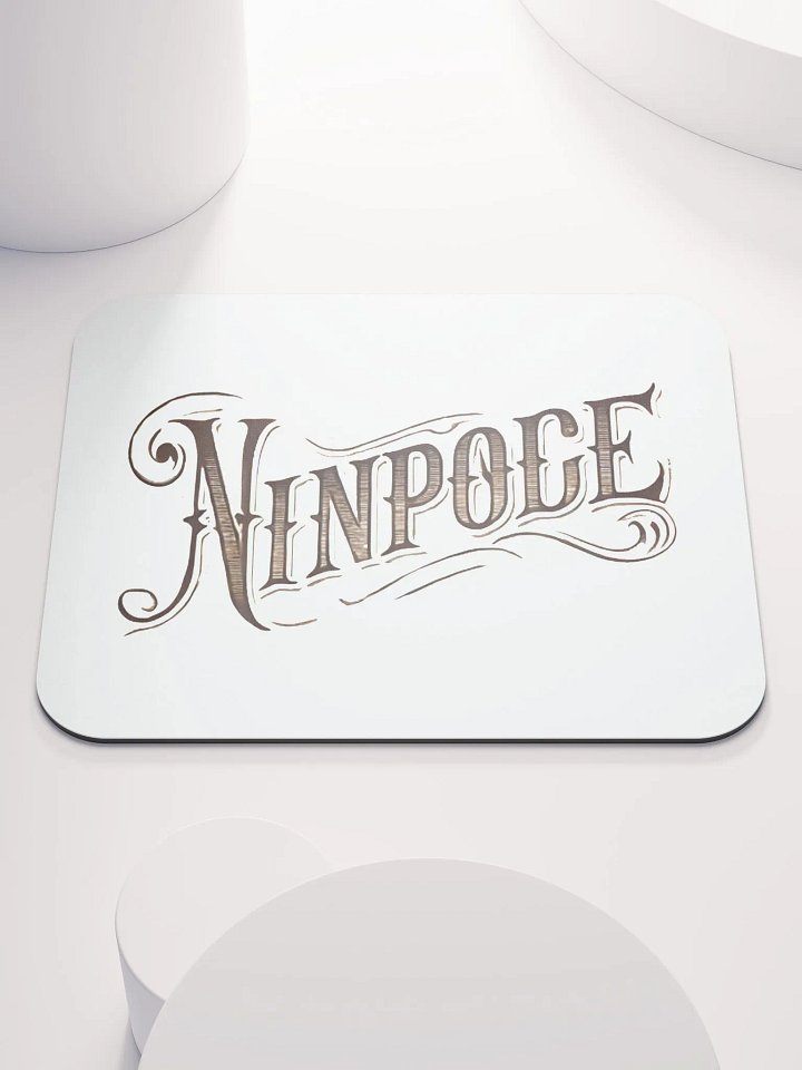 NINPOGE Vintage Typography Mouse Pad product image (1)