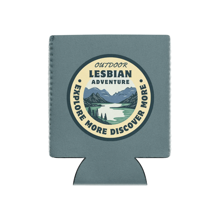 Outdoor Lesbian Adventure Can Cooler product image (1)