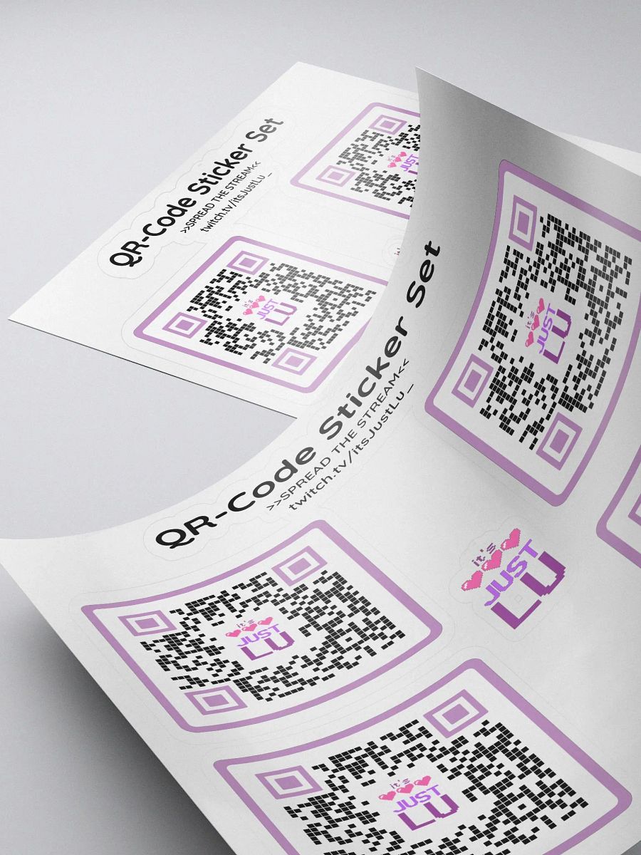 QR-Code Sticker Set BIG product image (4)