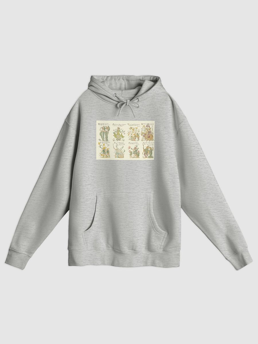 Flora’s Feast Botanical Hoodie – Vintage Floral Art by Dr. Mac Garden Style product image (1)