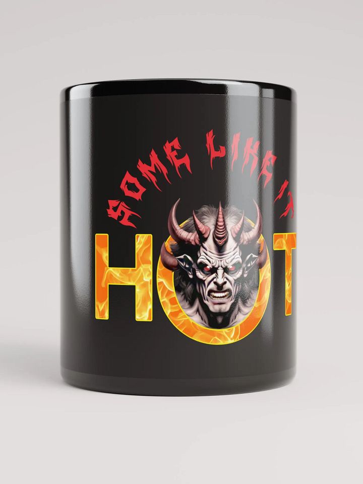 Some Like It Hot Black Ceramic Mug product image (1)