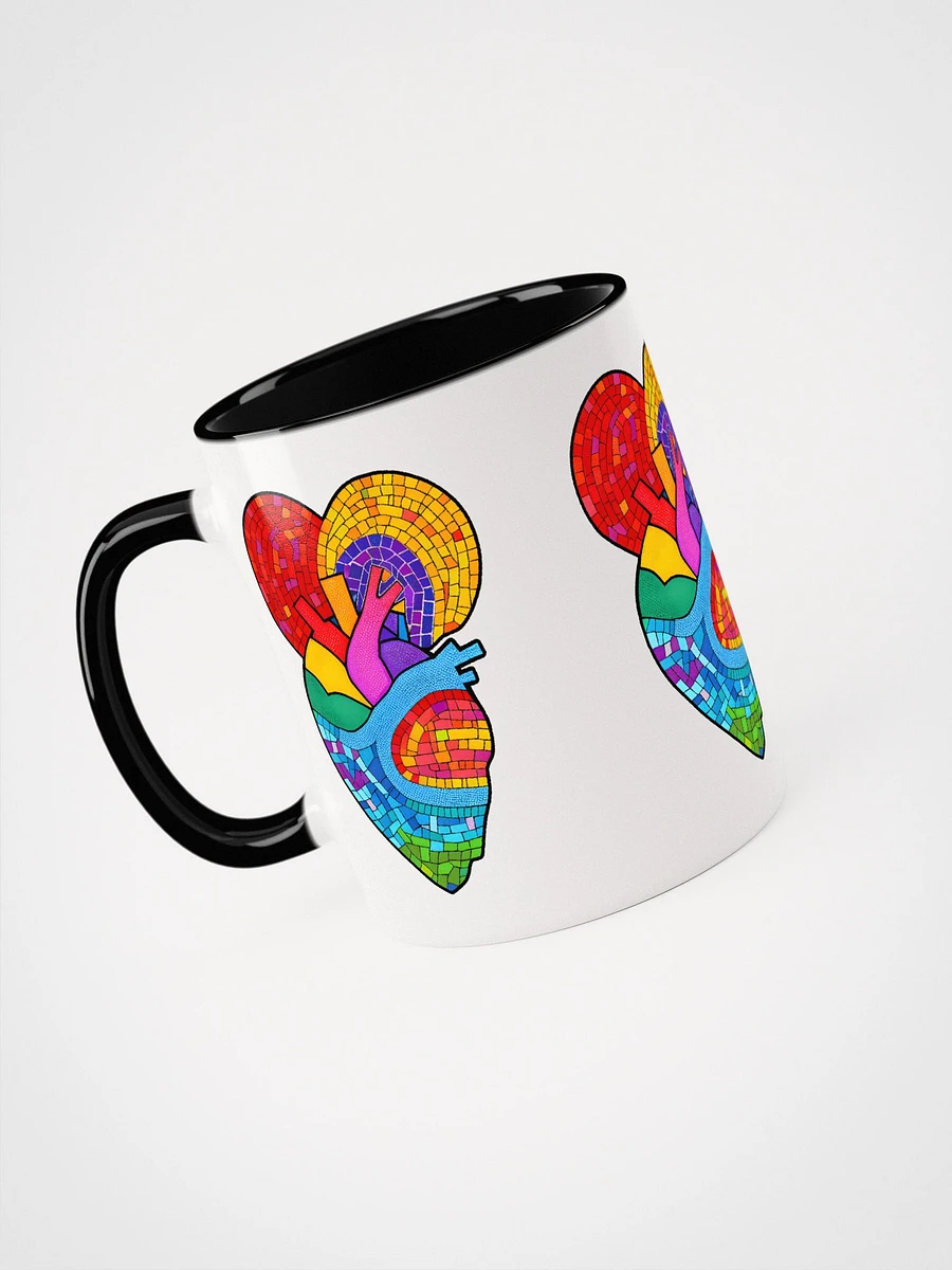 Rainbow Mosaic Heart #3 - Mug product image (4)